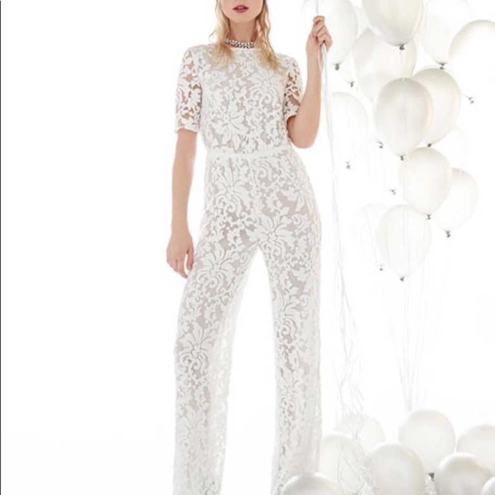White Sequin DVF Jumper